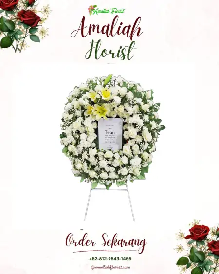 Krans Bunga Duka Langkahan